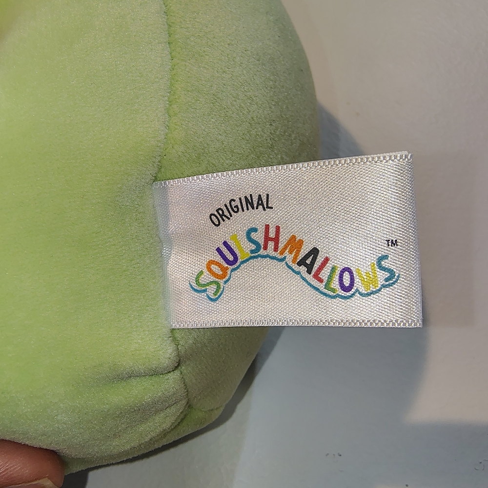 Squishmallows Sybil Green Plush with Flower Crown Accents - Picture 8 of 8